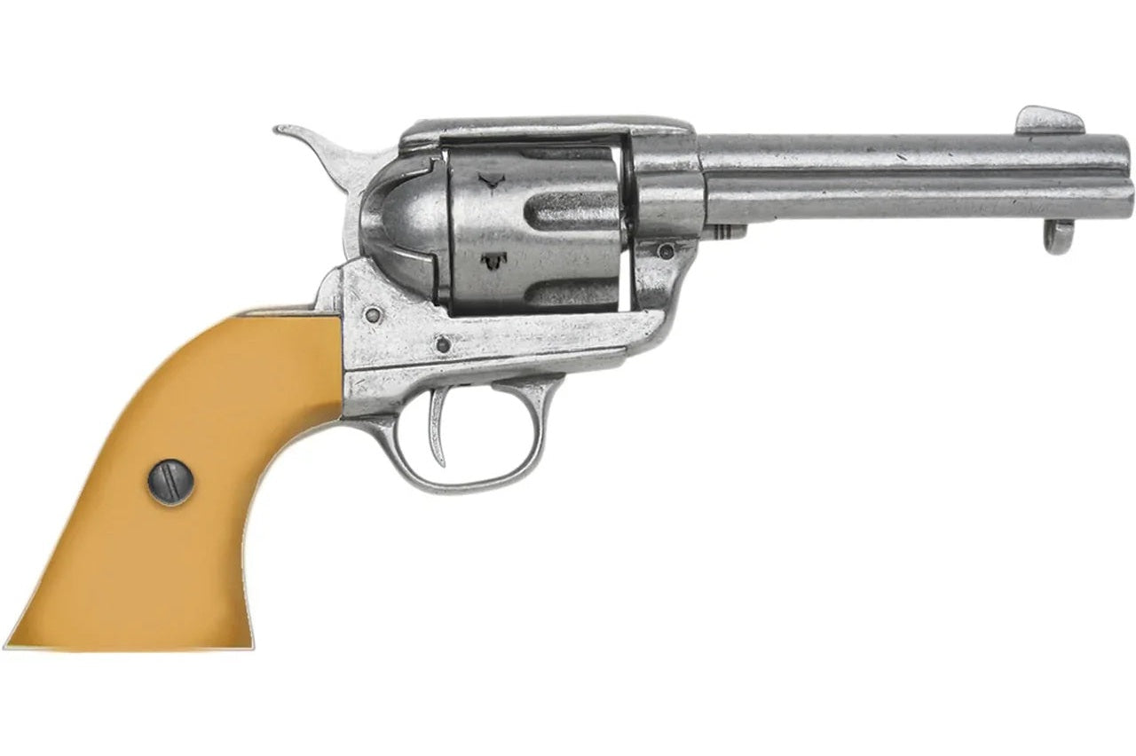 Denix 1873 SAA Fast Draw Non-Firing Revolver With Auburn Grips