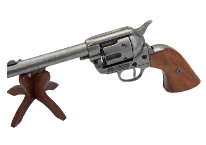 Denix 1873 5.5" Barrel Non-Firing Revolver in Grey - TCN VAULT