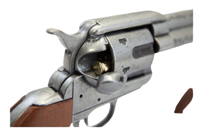 Denix 1873 5.5" Barrel Non-Firing Revolver in Grey - TCN VAULT