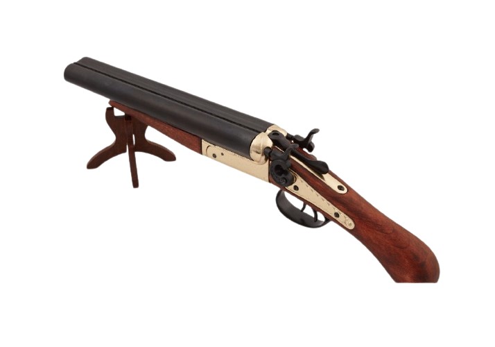 Denix 1881 Howitzer Non-Firing Stage Coach Shotgun in Brass - TCN VAULT