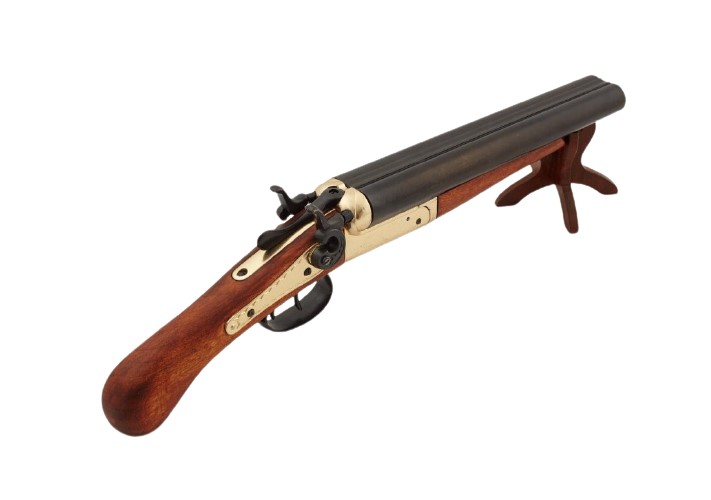 Denix 1881 Howitzer Non-Firing Stage Coach Shotgun in Brass - TCN VAULT