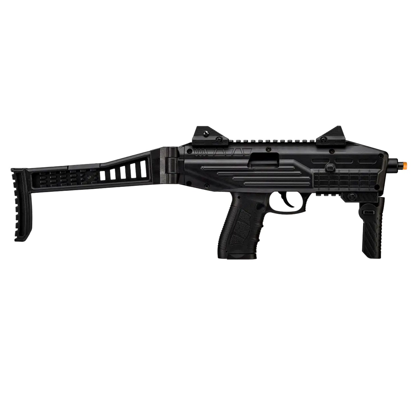 GANNET Front‑Firing Blank Machine Gun Full & Semi‑Auto with Folding Stock