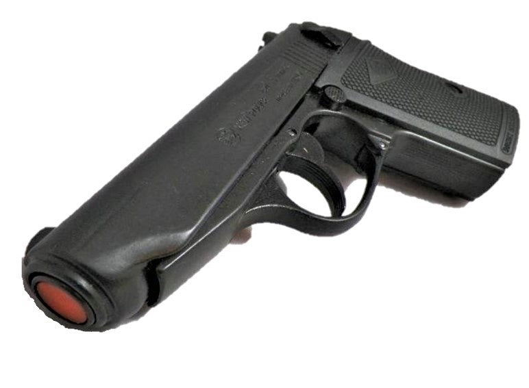 Bruni Police Walther PPK Replica Blank Gun in Black - TCN VAULT
