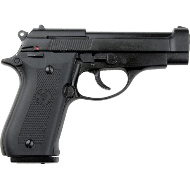 Bruni M84 Semi Automatic Top Firing Blank Gun In Black - TCN VAULT