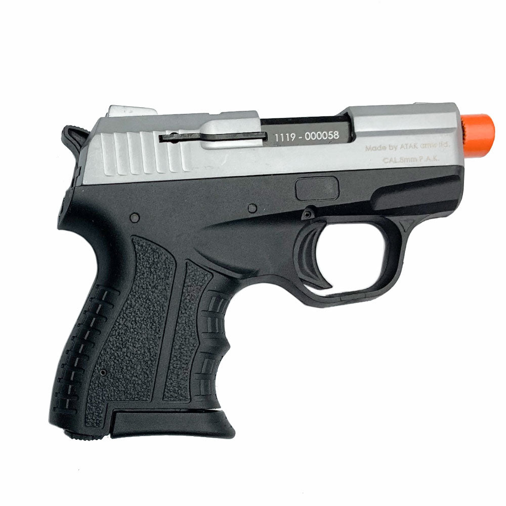Zoraki M2807 8mm Semi-Auto Blank Gun In Silver - TCN VAULT