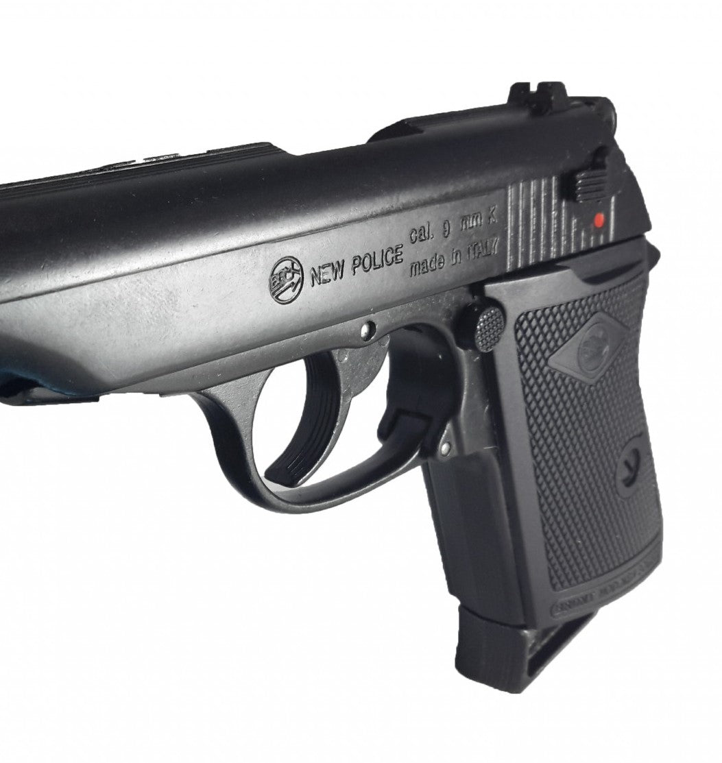 Bruni Police 9mm Walther PPK Replica Blank Gun in Black - TCN VAULT