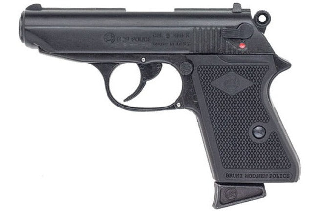 Bruni Police 9mm Walther PPK Replica Blank Gun in Black - TCN VAULT