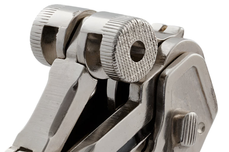 Denix WWII German Luger P-08 Non-Firing Prop Gun in Nickel Finish