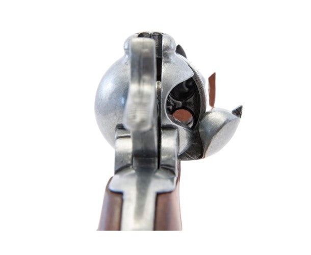 Denix 1873 Buntline Special Non-Firing Replica Revolver in Gray - TCN VAULT