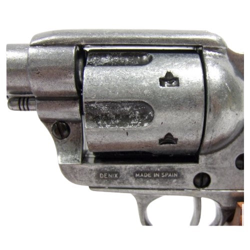 Denix 1873 Buntline Special Non-Firing Replica Revolver in Gray - TCN VAULT
