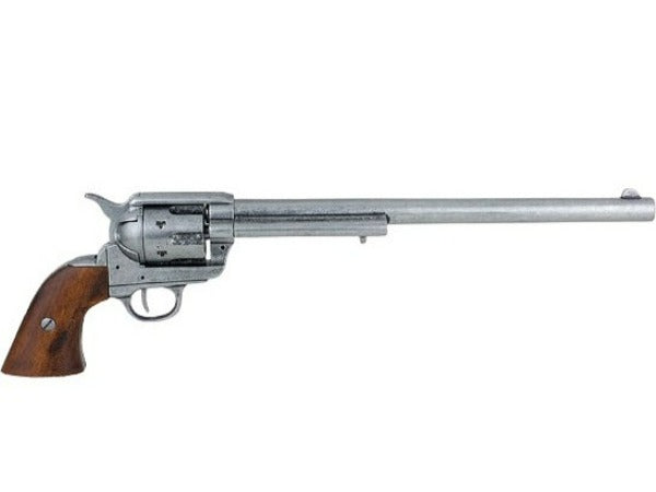 Denix 1873 Buntline Special Non-Firing Replica Revolver in Gray - TCN VAULT