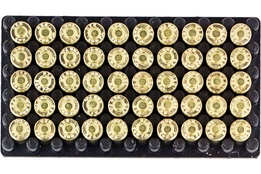 REV 9mm Half Load Blank Ammo for Revolvers 50 Pack