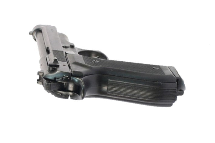 Bruni M92 Semi-Auto Top Firing Blank Gun in Black - TCN VAULT