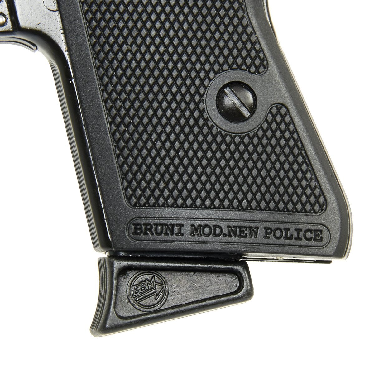 Bruni Police Walther PPK Replica Blank Gun in Black - TCN VAULT