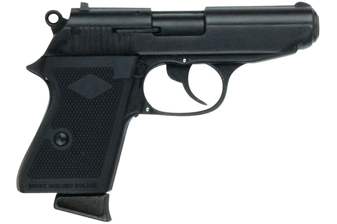Bruni Police Walther PPK Replica Blank Gun in Black - TCN VAULT