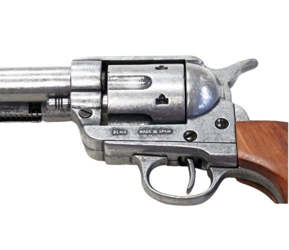 Denix 1873 SAA Non-Firing Cavalry Revolver In Gray - TCN VAULT