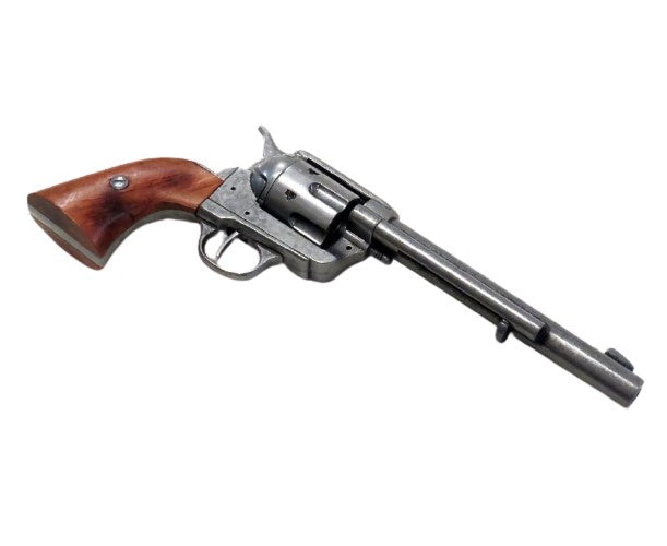 Denix 1873 SAA Non-Firing Cavalry Revolver In Gray - TCN VAULT
