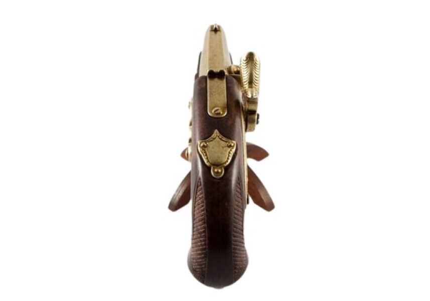 Denix Civil War Philadelphia Derringer Cap Firing Gun In Brass - TCN VAULT