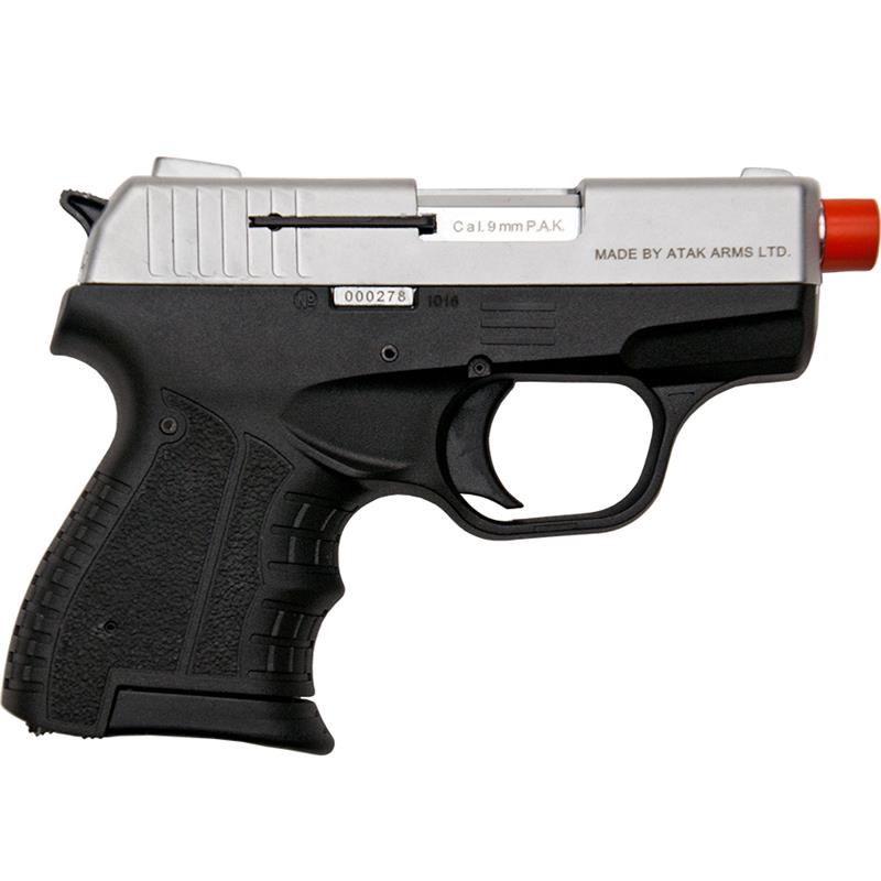 Zoraki M2906 9mm Semi-Auto Blank Gun in Silver - TCN VAULT