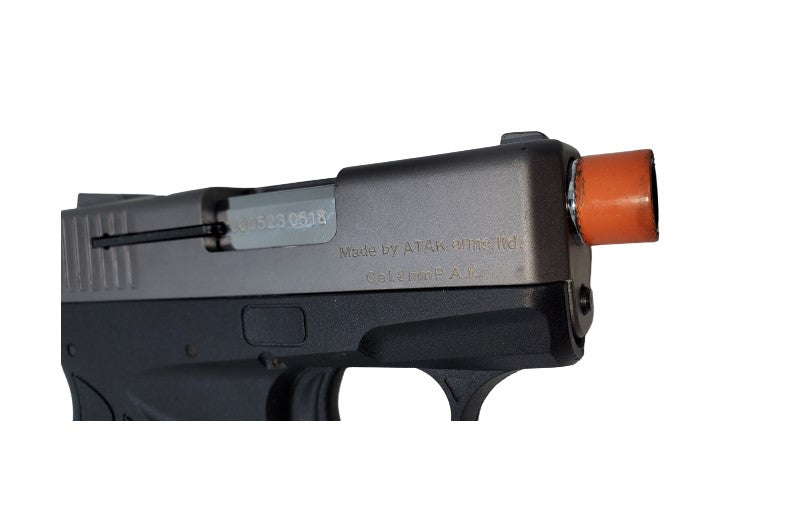 Zoraki M2807 8mm Semi-Auto Front Firing Blank Gun in Fume - TCN VAULT