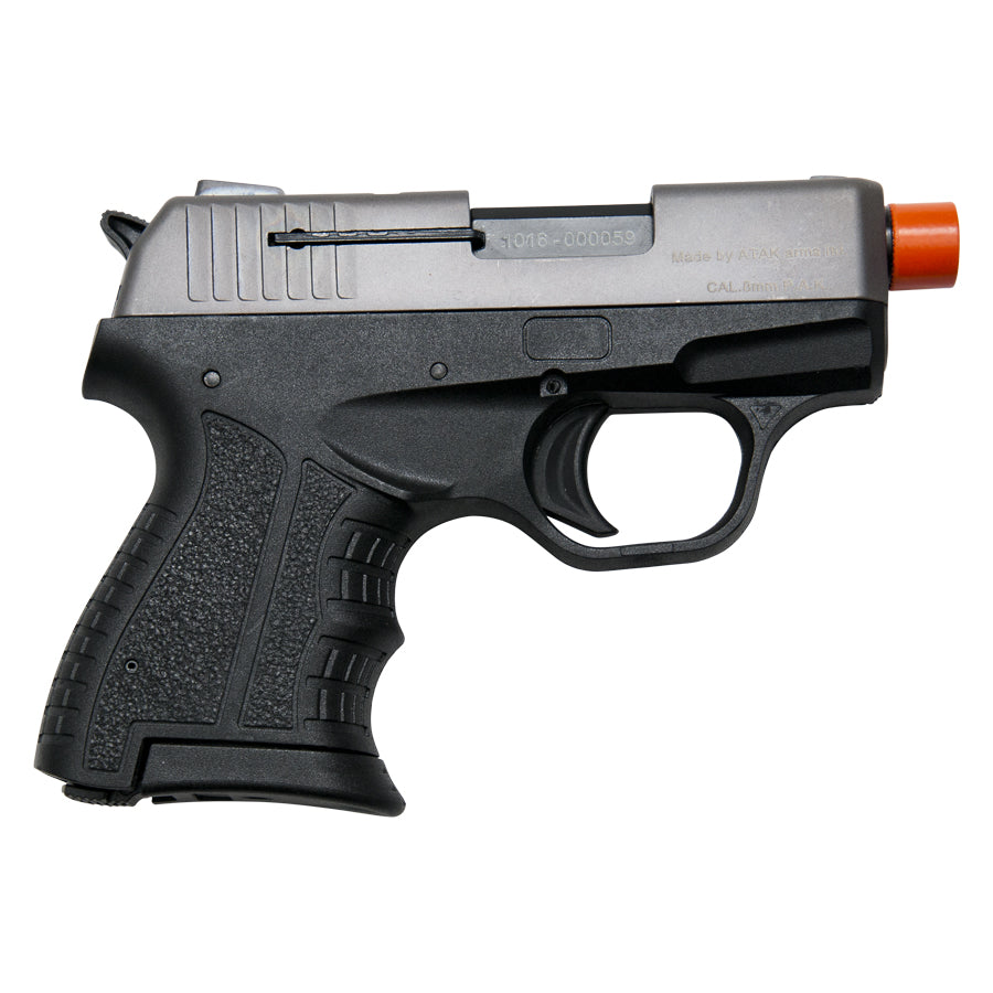 Zoraki M2807 8mm Semi-Auto Front Firing Blank Gun in Fume - TCN VAULT