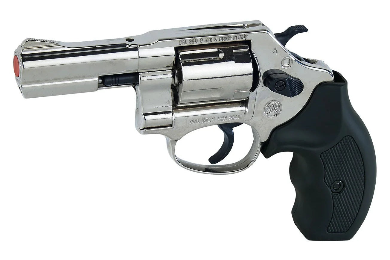 Bruni Blank Firing Revolver 380 Special in Nickel