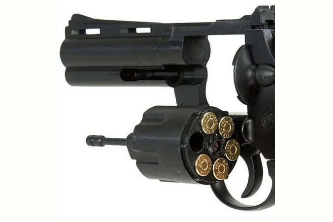 Bruni 9mm Blank Firing Revolver 357 Magnum in Black