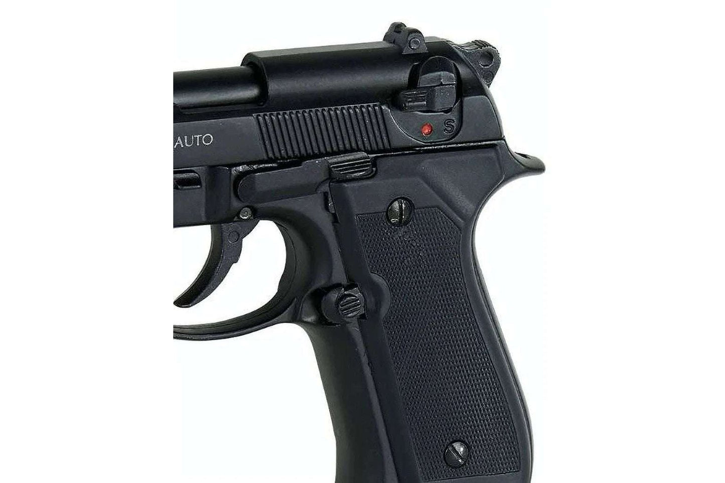 Bruni M92 Full Automatic Top Firing Blank Gun in Black