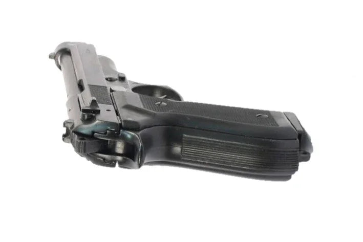 Bruni M92 Semi-Auto Top Firing Blank Gun in Black