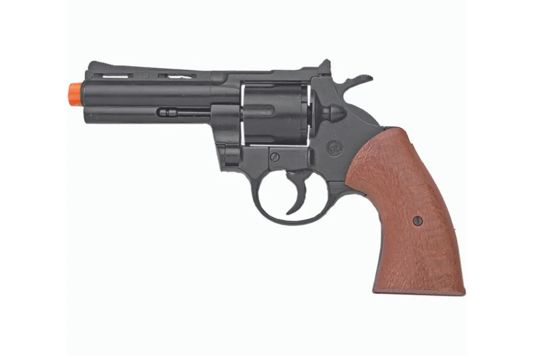 Bruni Magnum 38 Special 4" Barrel Blank Revolver In Black