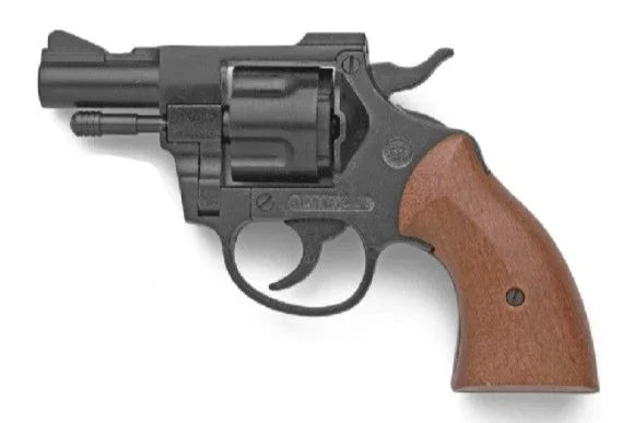 Bruni Olympic 9mm Blank Firing Revolver in Black