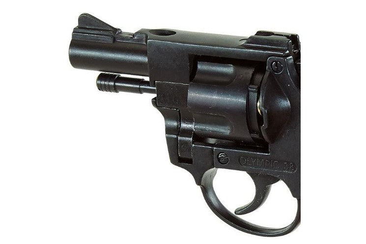 Bruni Olympic 9mm Blank Firing Revolver in Black
