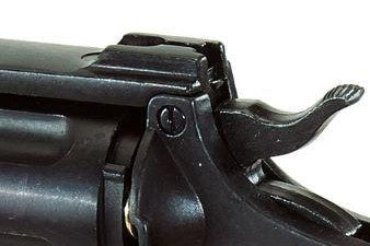 Bruni Olympic 9mm Blank Firing Revolver in Black