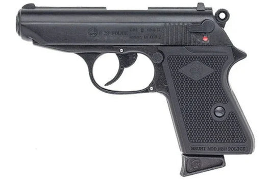 Bruni Police 9mm Walther PPK Replica Blank Gun in Black