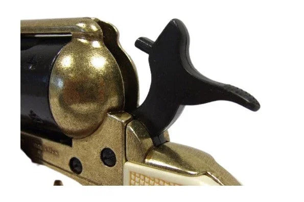 Denix Non-Fring M1873 Single Action Buntline Special Revolver Black/Gold