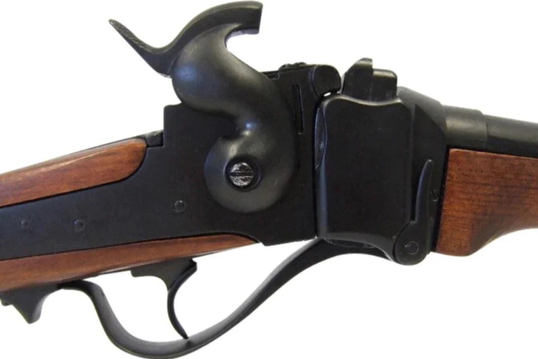Denix 1859 Sharps Non-Firing Replica Carbine Rifle in Black
