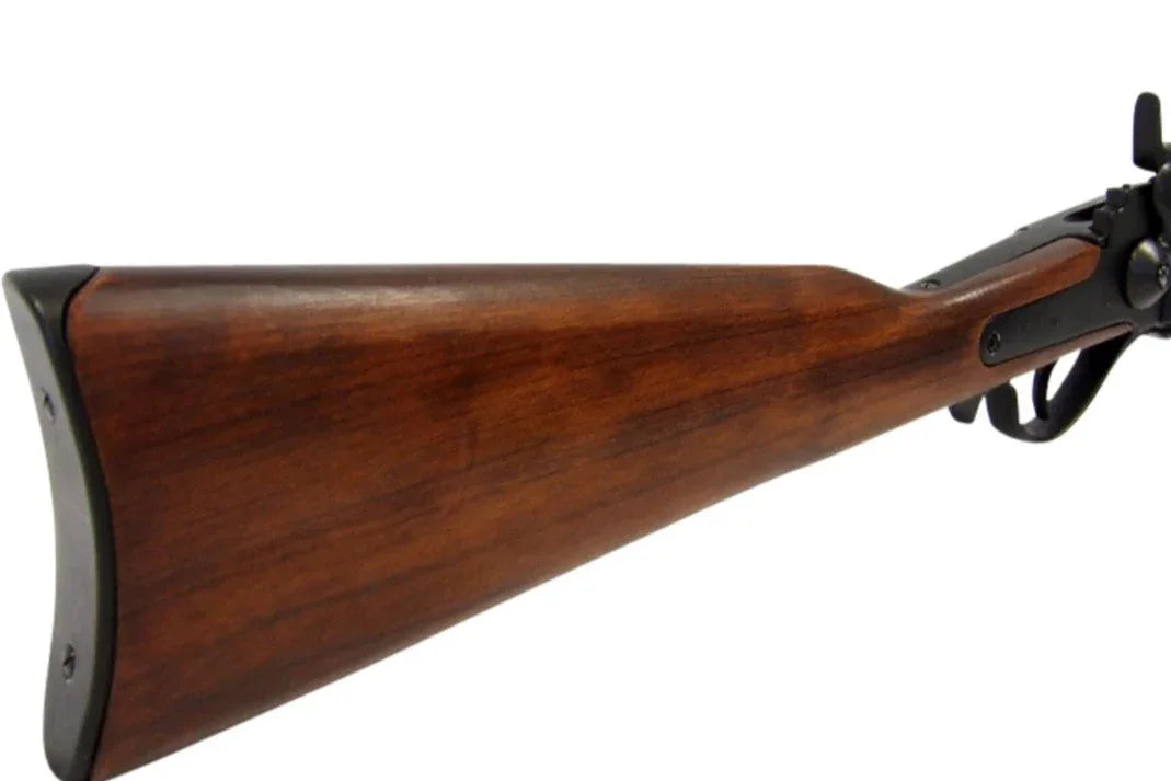 Denix 1859 Sharps Non-Firing Replica Carbine Rifle in Black