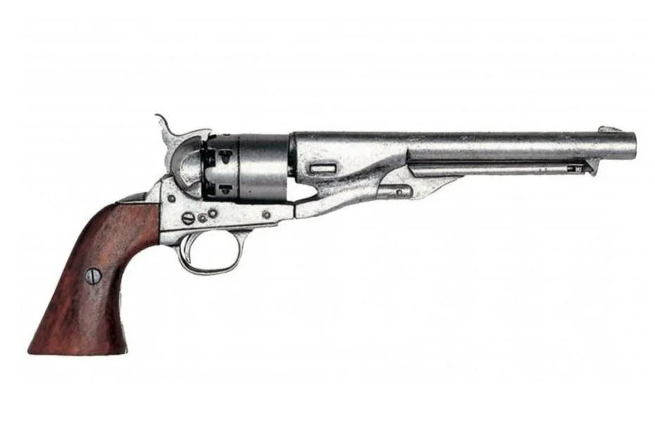 Denix 1860 Civil War Army Non-Firing Replica Revolver in Gray
