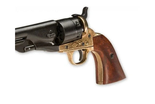 Denix 1860 Civil War Army Non-Firing Revolver In Brass