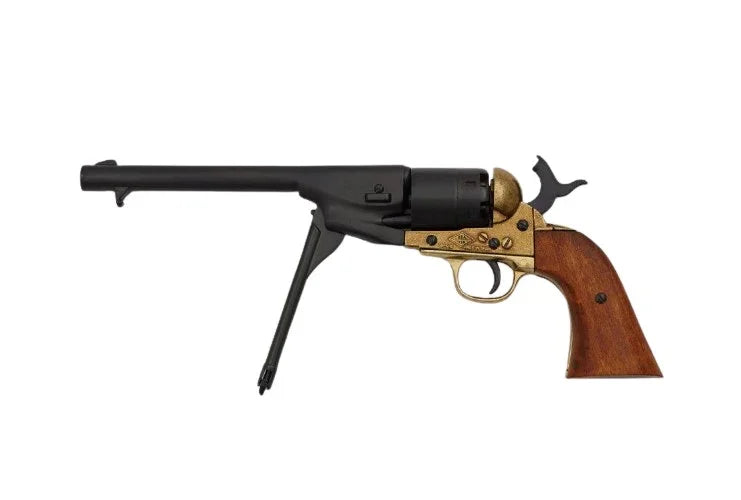 Denix 1860 Civil War Army Non-Firing Revolver In Brass