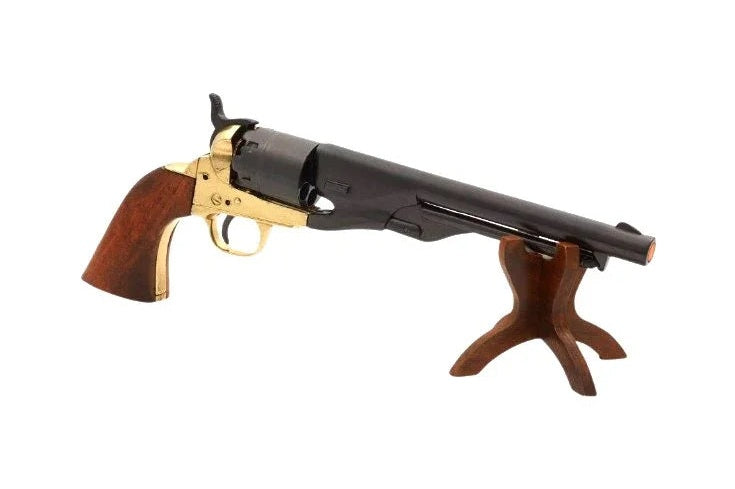 Denix 1860 Civil War Army Non-Firing Revolver In Brass