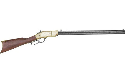 Denix 1860 Repeating Non-Firing Rifle With Octagonal Barrel