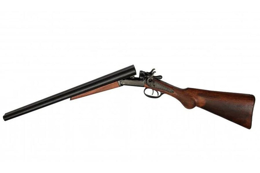 Denix 1868 Double Barrel "Coach" Non-Firing Shotgun