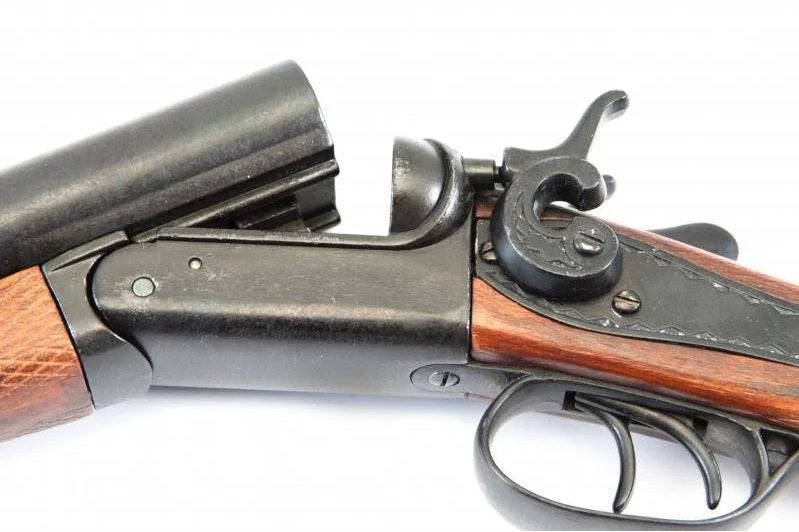 Denix 1868 Double Barrel "Coach" Non-Firing Shotgun
