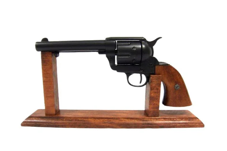 Denix Western 1873 5.5" Barrel Non-Firing Revolver in Black