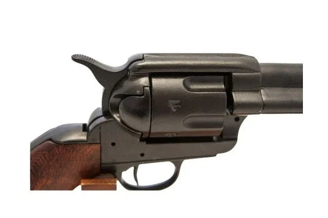 Denix 1873 SAA Buntline Special Non-Firing Revolver In Black