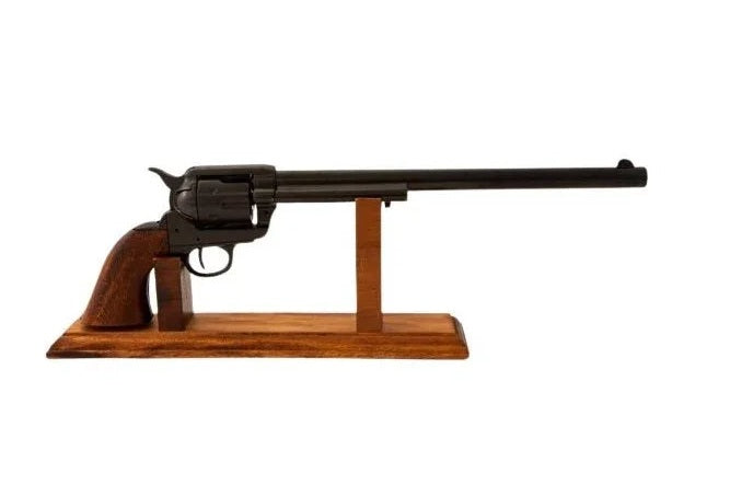 Denix 1873 SAA Buntline Special Non-Firing Revolver In Black