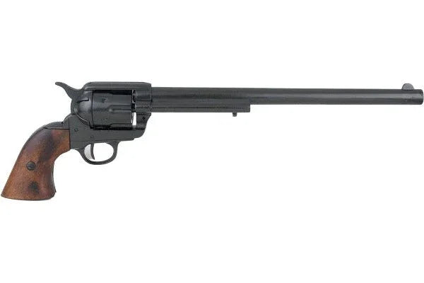 Denix 1873 SAA Buntline Special Non-Firing Revolver In Black