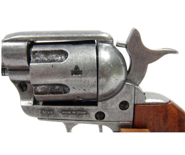 Denix 1873 Buntline Special Non-Firing Replica Revolver in Gray