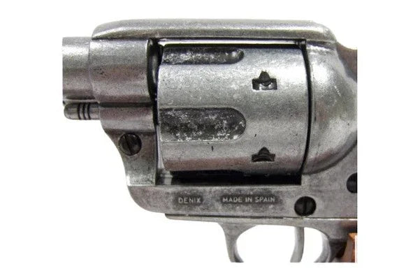 Denix 1873 Buntline Special Non-Firing Replica Revolver in Gray